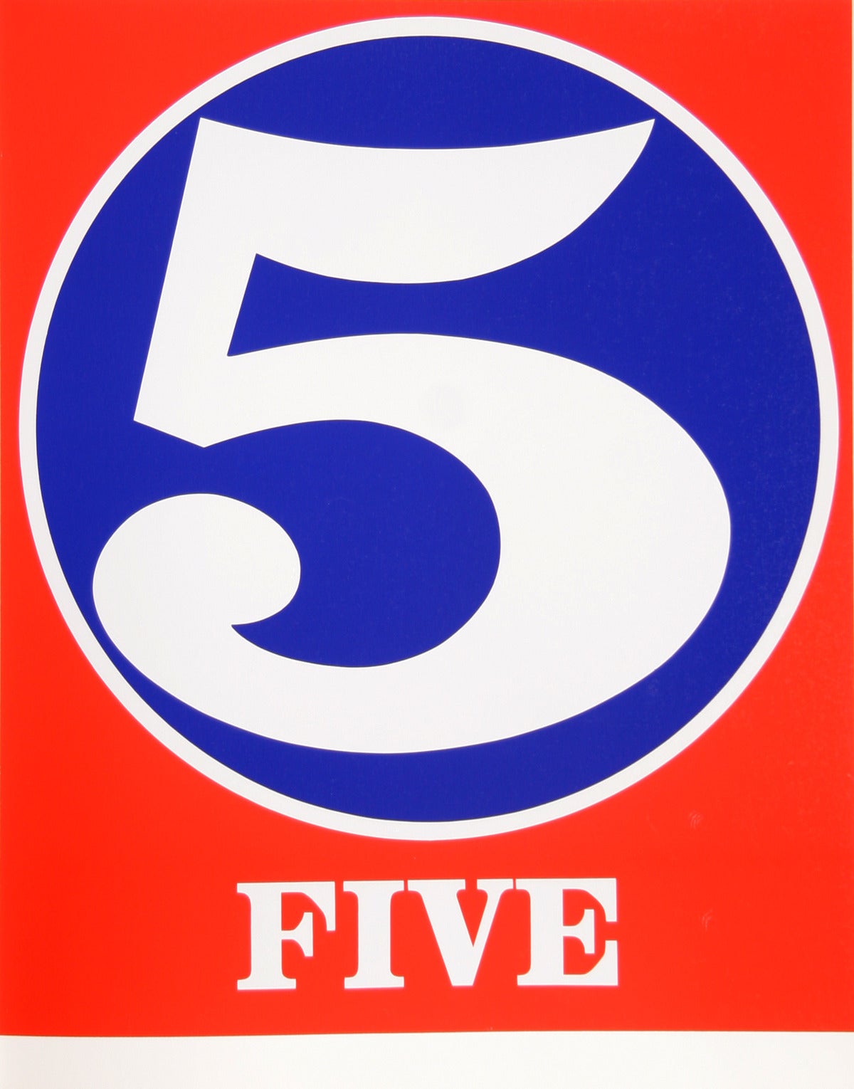 robert indiana numbers prints