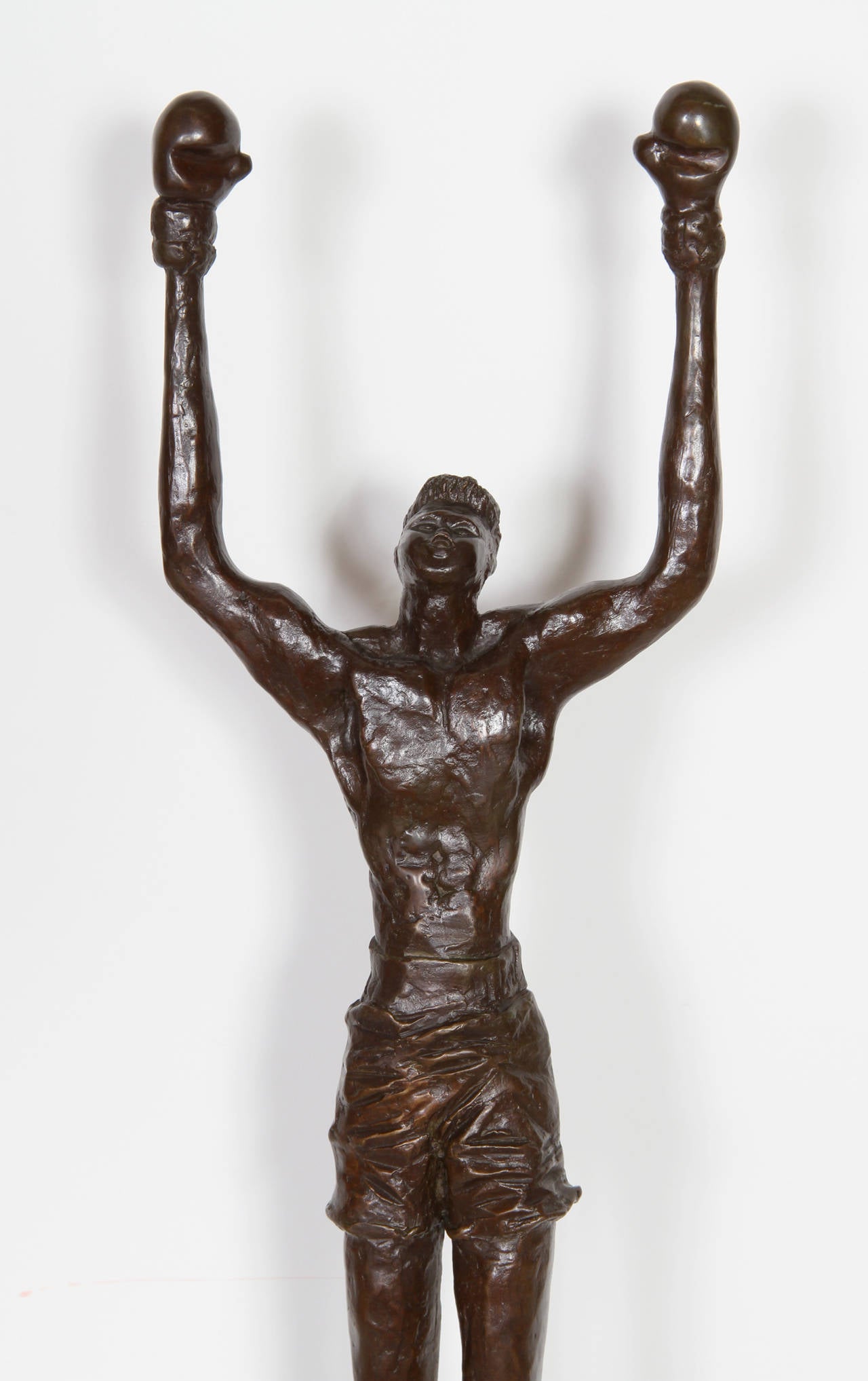 Muhammad Ali, The Champ - Sculpture by Jesse Richardson