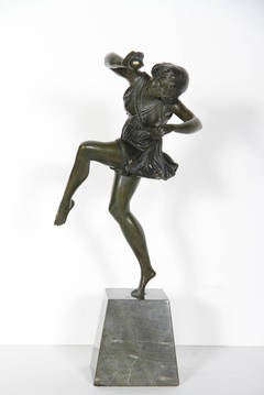 Dancing Girl with Ball 3