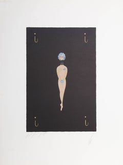 Erte, "The Letter 'I'" from the Alphabet Suite, Serigraph, 1976