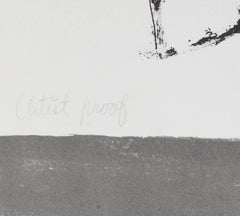 Gravure de Jose Luis Cuevas, « El Siniestro », 1968