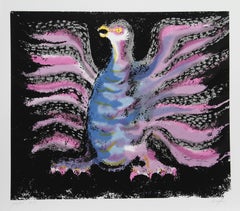 Victor Delfin, Condor, Serigraphie, 1980