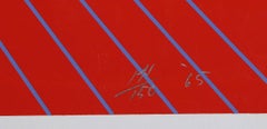 "The Paris Review, " Serigraph, 1965 by Richard Anuszkiewicz