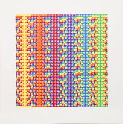 David Roth, Abstract Screenprint, 1979
