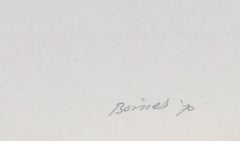 Composition in Red and Blue I