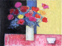 Still Life with Flowers and Bowl
