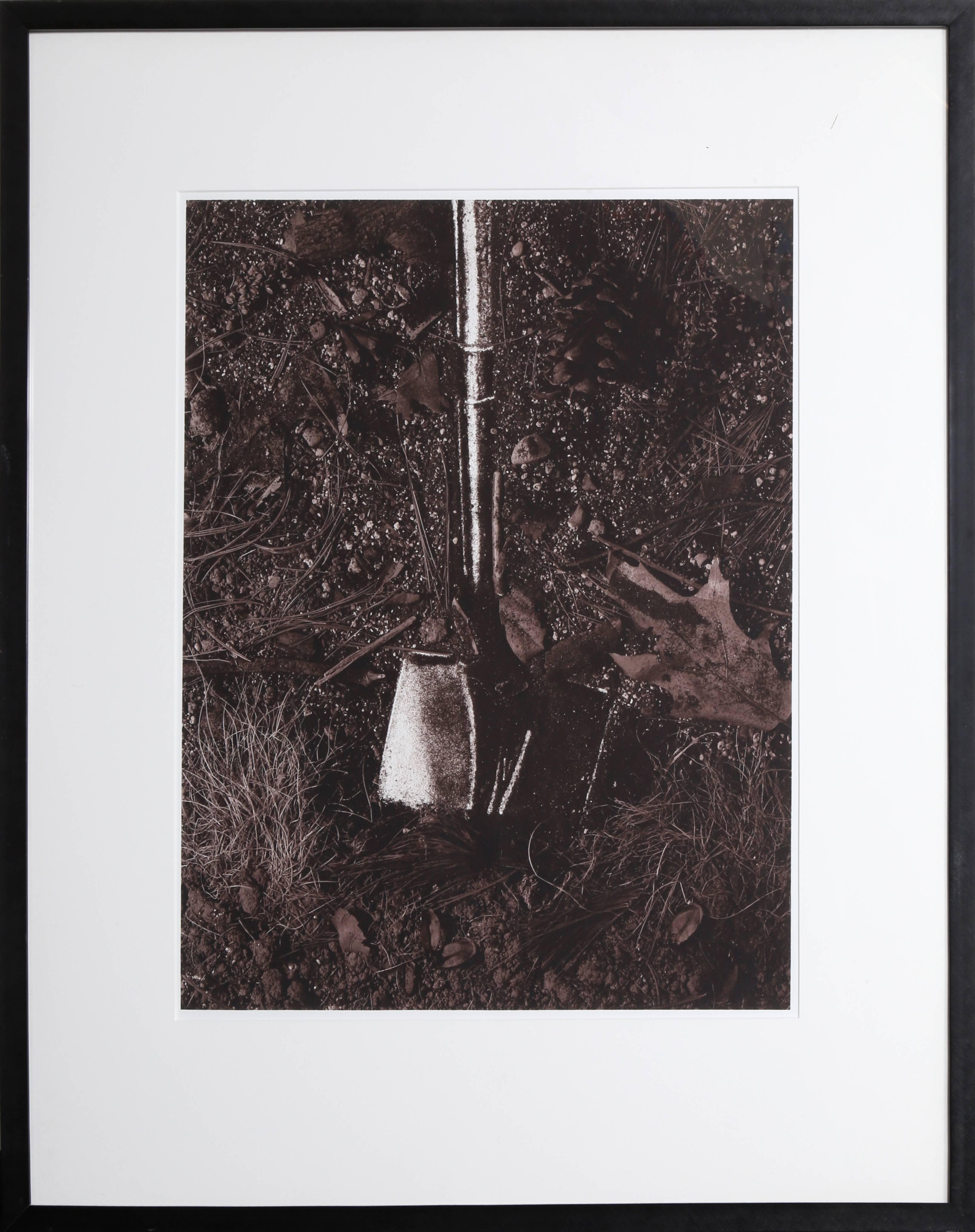 Vik Muniz Still-Life Photograph - Groundbreaking (Shovel)