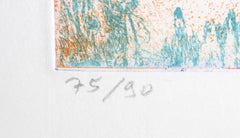 Hommage a Picasso, Etching by Bernard Schultze