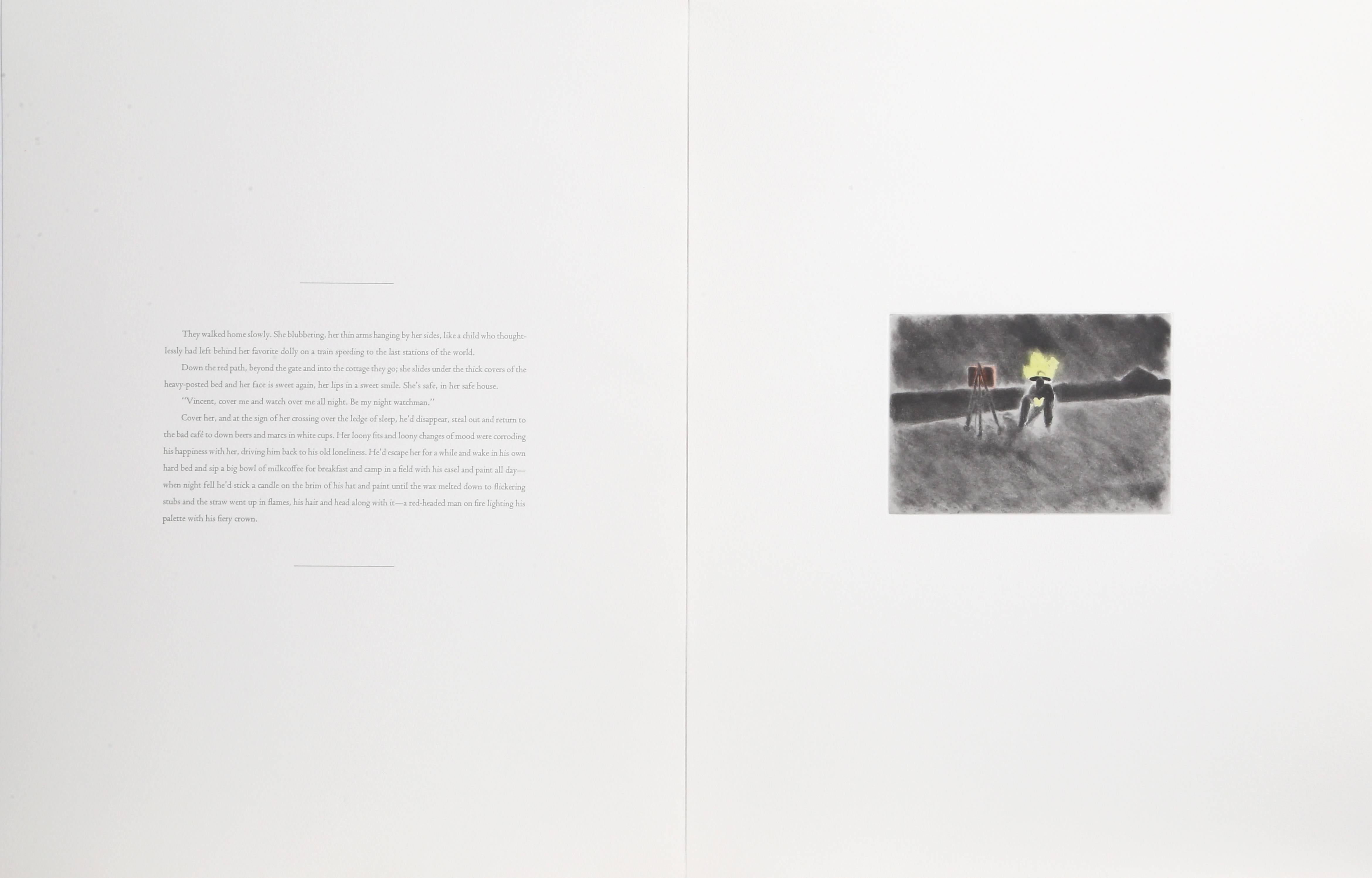 « Vincent : A Delirium, collection de 6 tirages avec prose de Frederic Tuten en vente 1