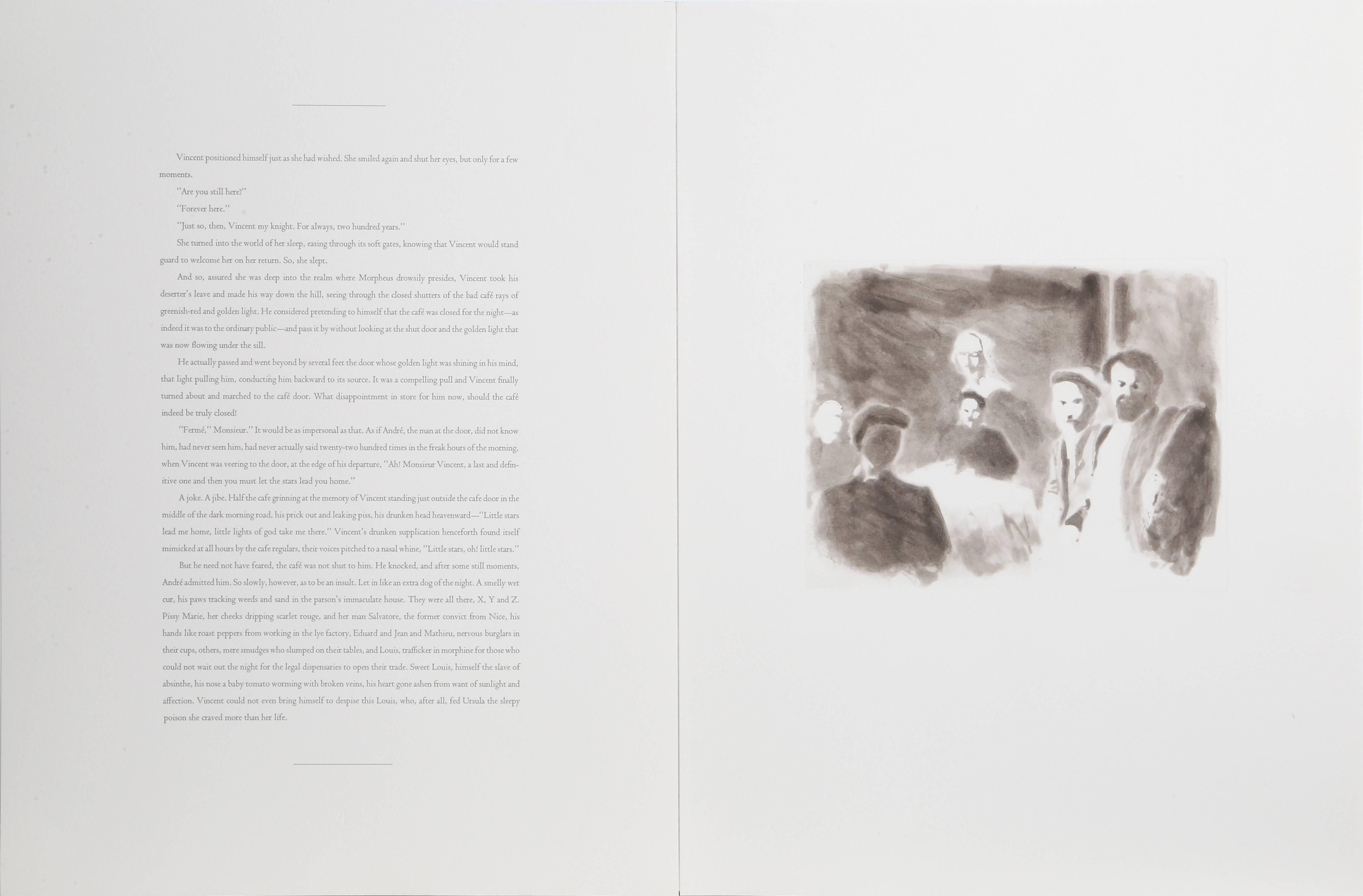 « Vincent : A Delirium, collection de 6 tirages avec prose de Frederic Tuten en vente 3