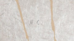 Diana, Abstract Expressionist Lithograph on Japon Paper by Antoni Tapies