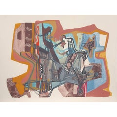 "A Boca do Mato I," Lithograph, 1993 12