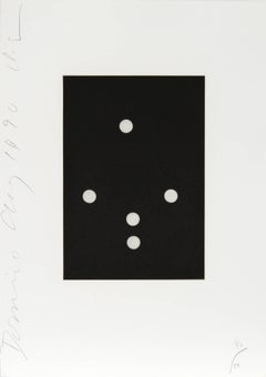 Vintage 12 from the Dominoes Portfolio, Aquatint Etching, 1990