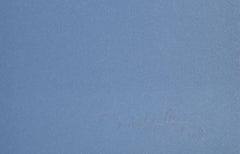 Sans titre (Verde), sérigraphie abstraite d'Italo Valenti