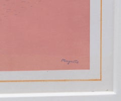 Les Bijoux Indiscrets, Surrealist Lithograph after Rene Magritte