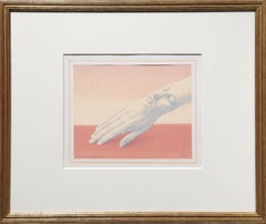 Les Bijoux Indiscrets (Die Indiscrete-Schmuckstücke), Lithographie nach Rene Magritte