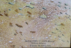 On the Steps of Santa Prisca, Taxco Mexico - Gouache by Franklin Moss Hamilton