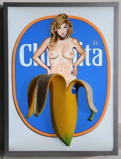 Miss Chiquita #1 (Light box Wall Sculpture)