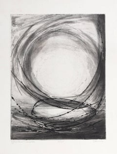 Offrende a l'Invisible, Abstract Etching by Terry Haass