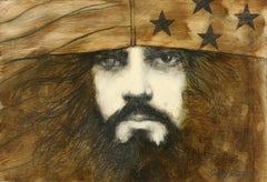 Self-Portrait (in Flag Cap)