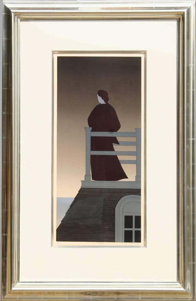 Dawn, American Realist Lithograph by Will Barnet