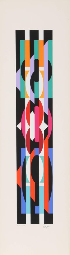 OP Art Silkscreen from "+-x9 Portfolio"