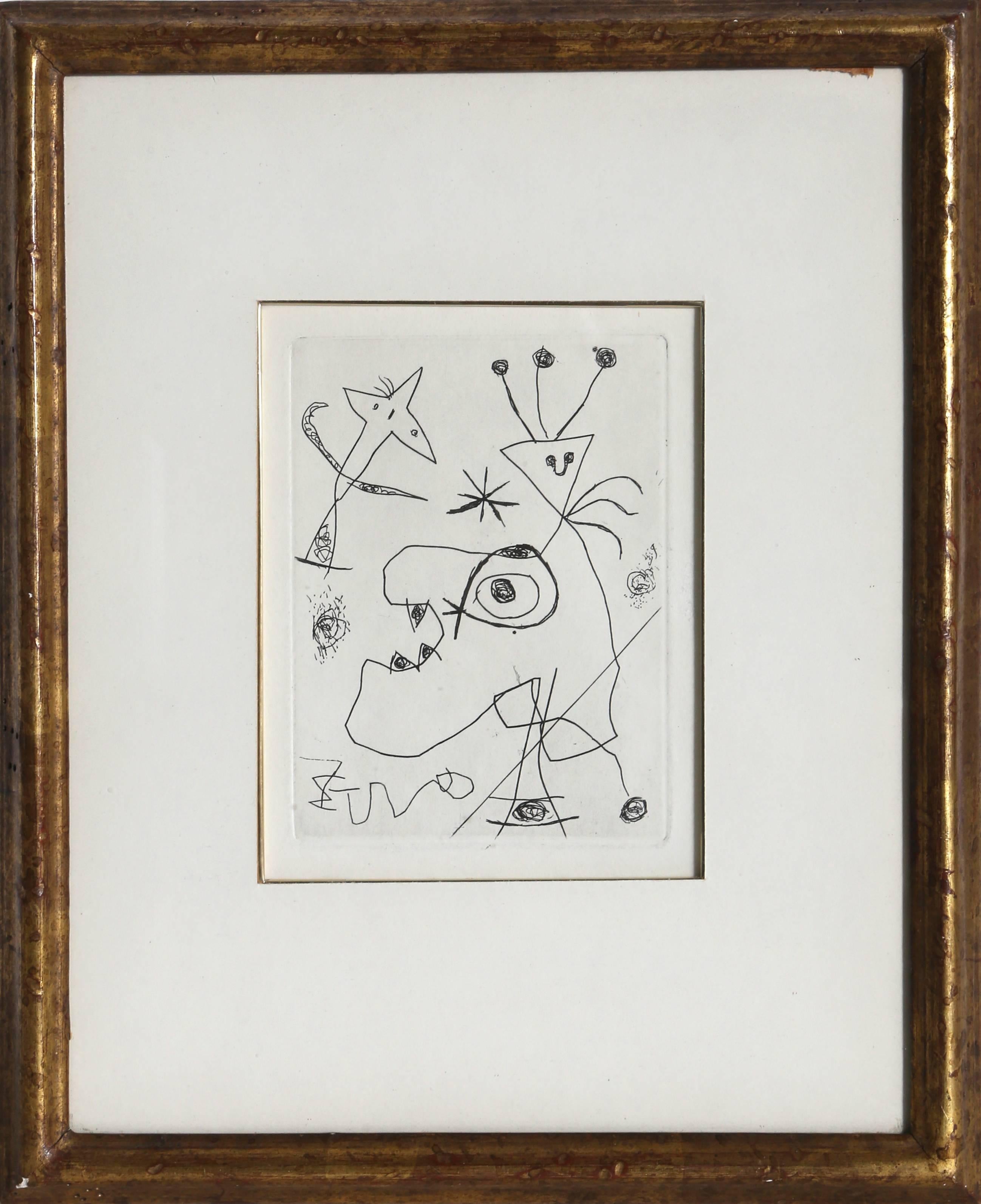 L'Aigrette - Modern Print by Joan Miró