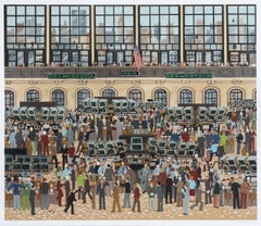 New York Stock Exchange, Silkscreen by Wooster Scott