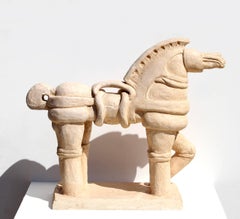 Horse - Taal Mayon, Sculpture by Ben Gonzales