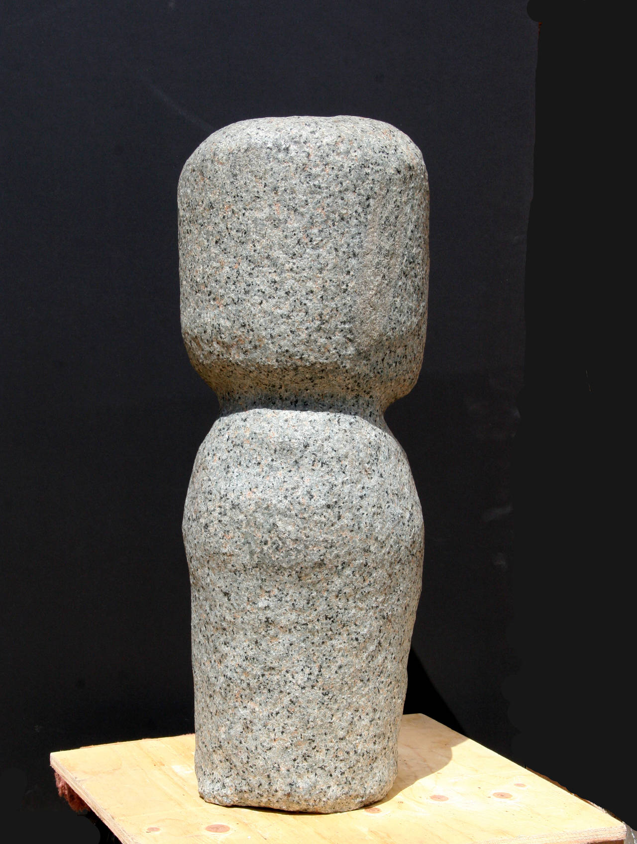 Artist: Unknown
Title: Owl
Medium: Granite Sculpture (Indoor/Outdoor)
Size: 36 x 12 inches