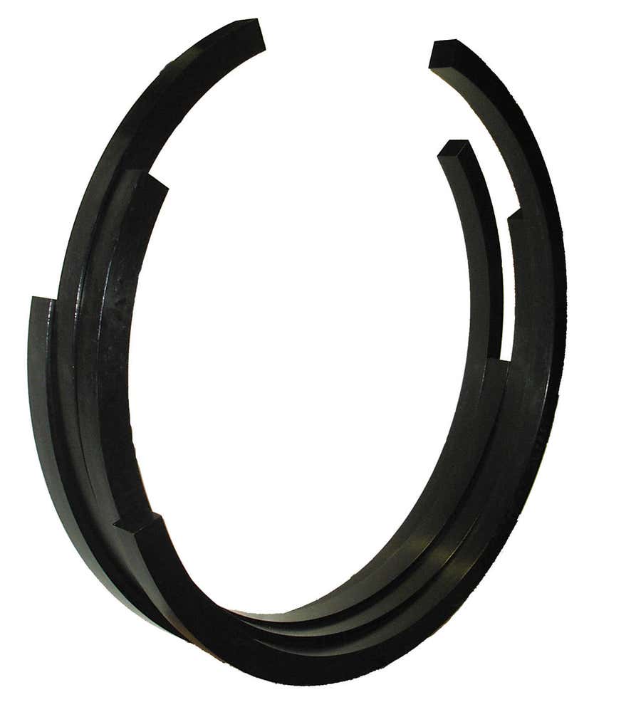 236.5˚ Arc x 4, Rolled Steel Sculpture by Bernar Venet