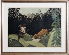La Chasse au Tigre (after Rousseau)