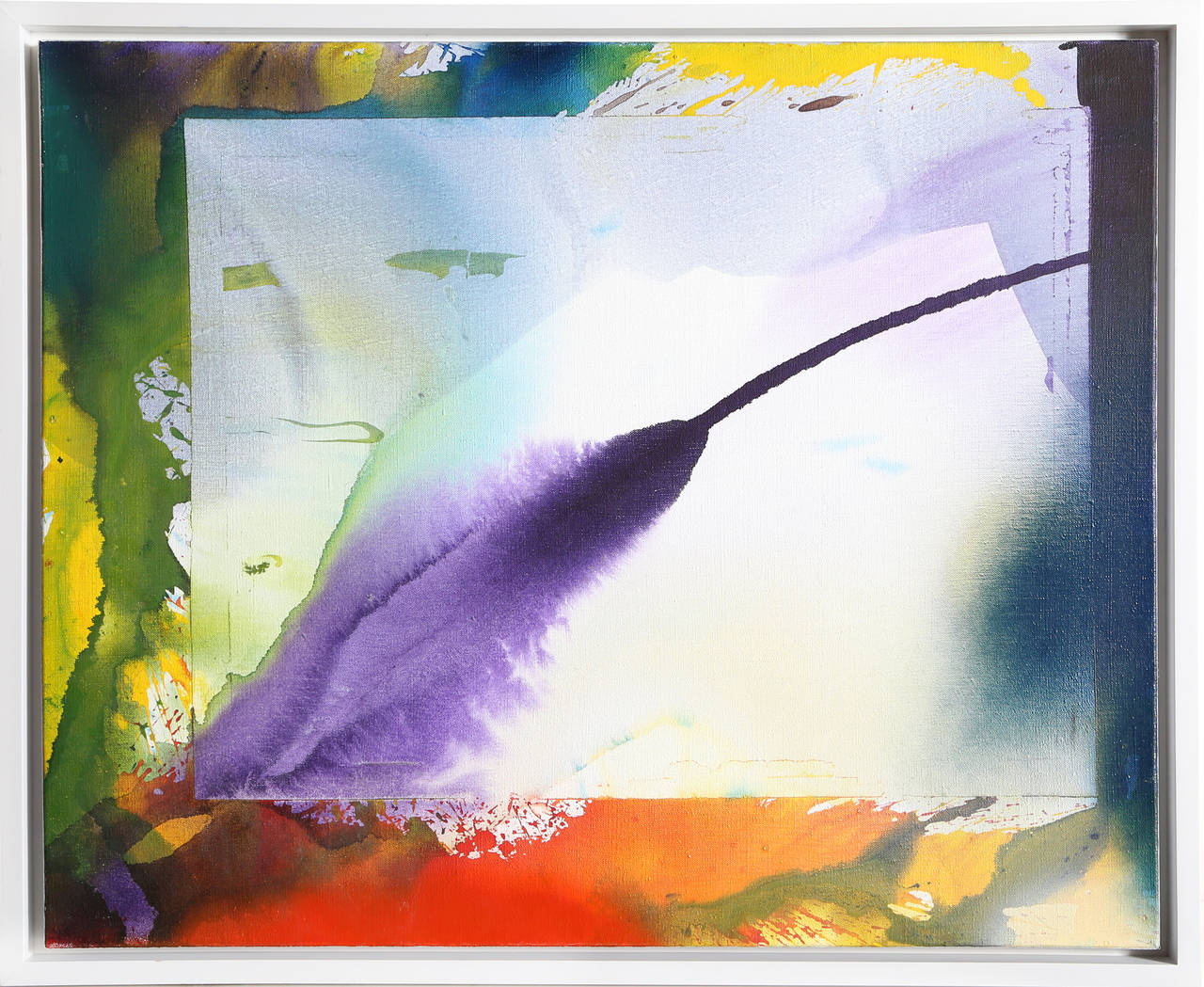Paul Jenkins Abstract Painting - Phenomena West Wind Sounding