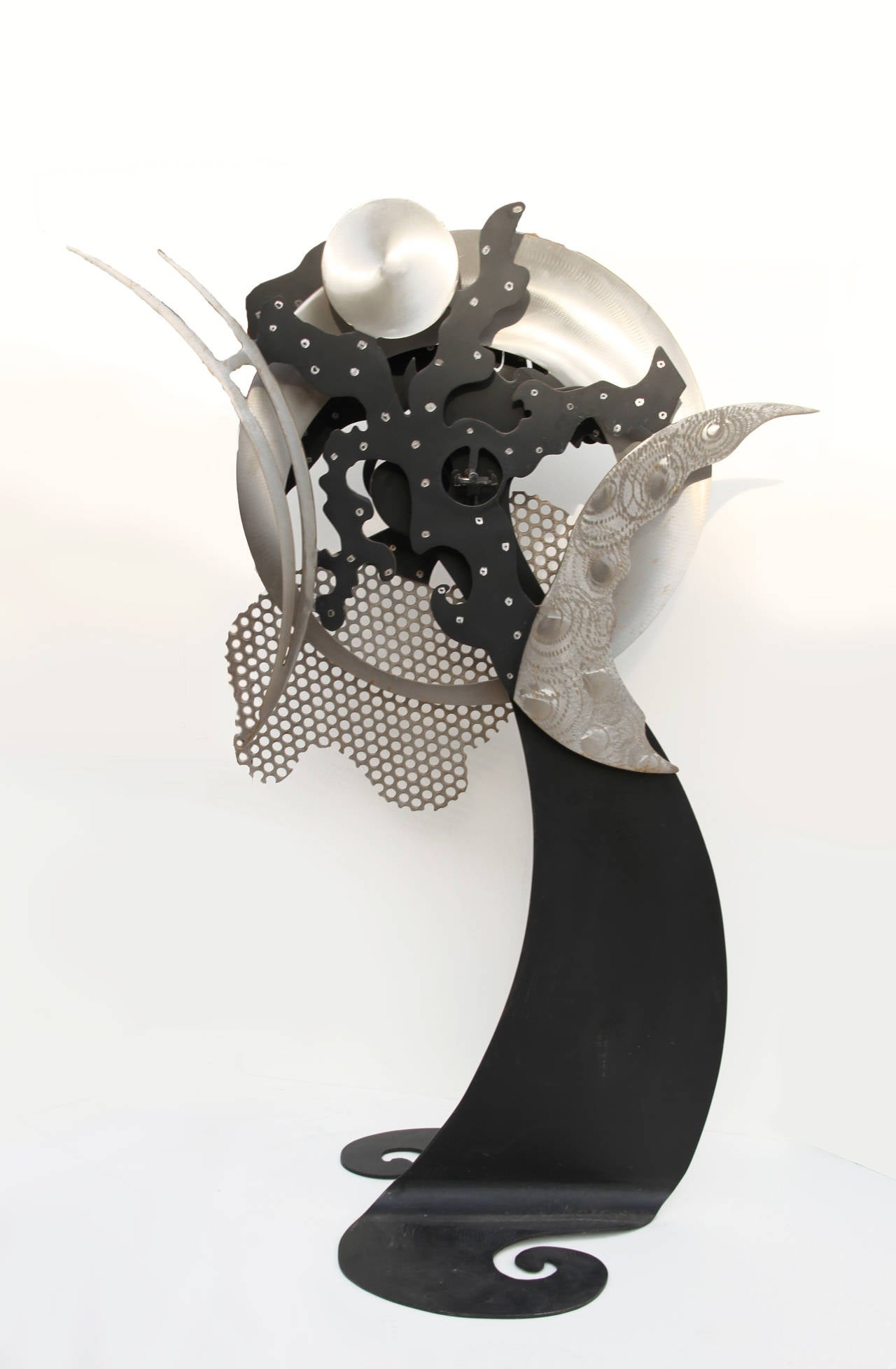 Bruce Stillman Abstract Sculpture - Kinetic Sculpture