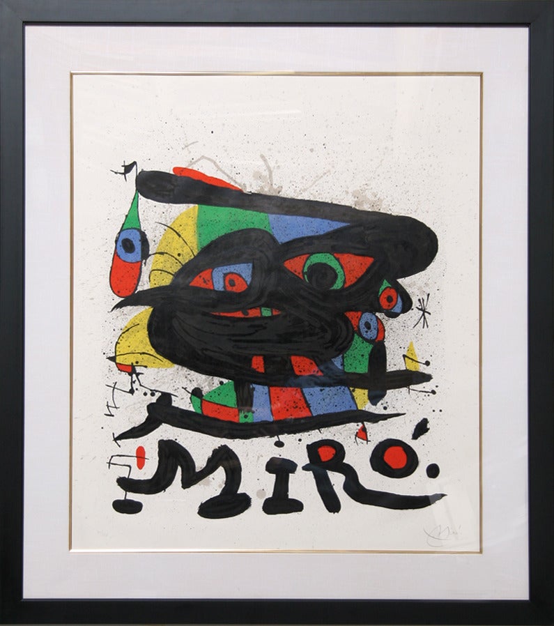 Joan Miró Abstract Print - Walker Art Center
