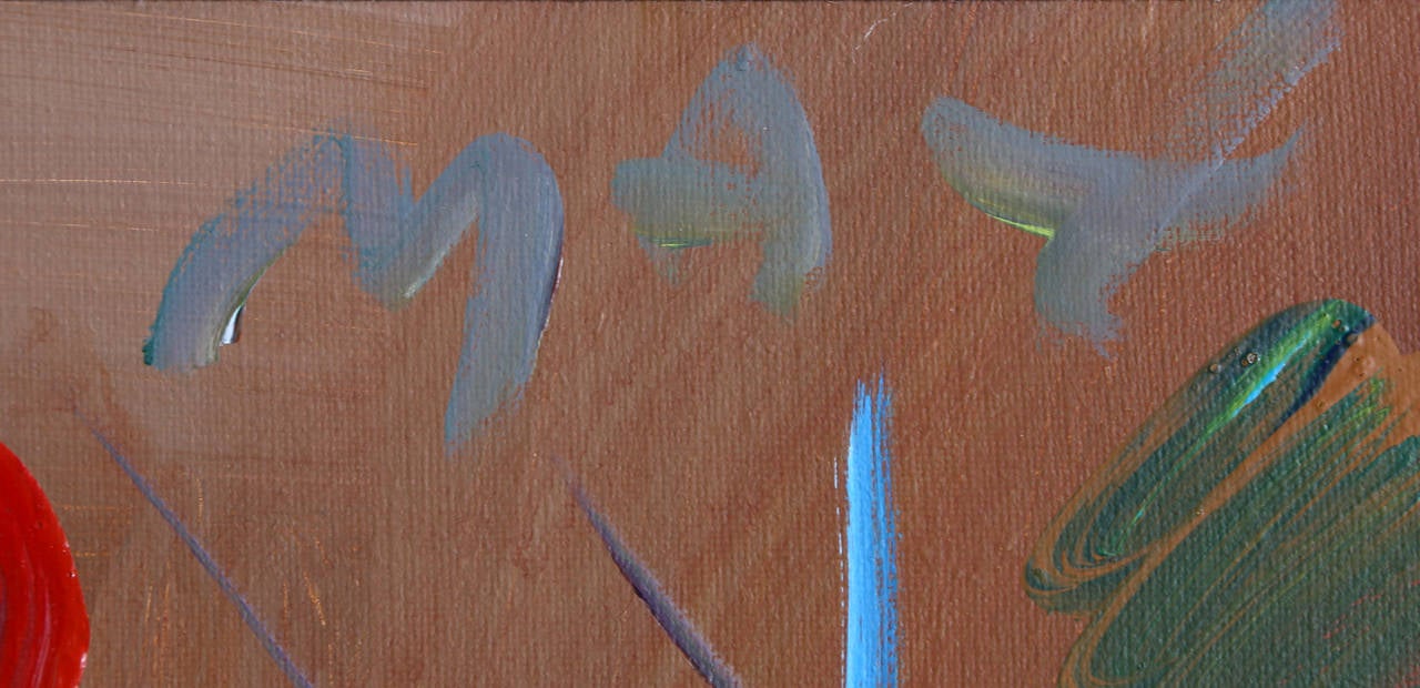 Brown Lady - Painting by Peter Max