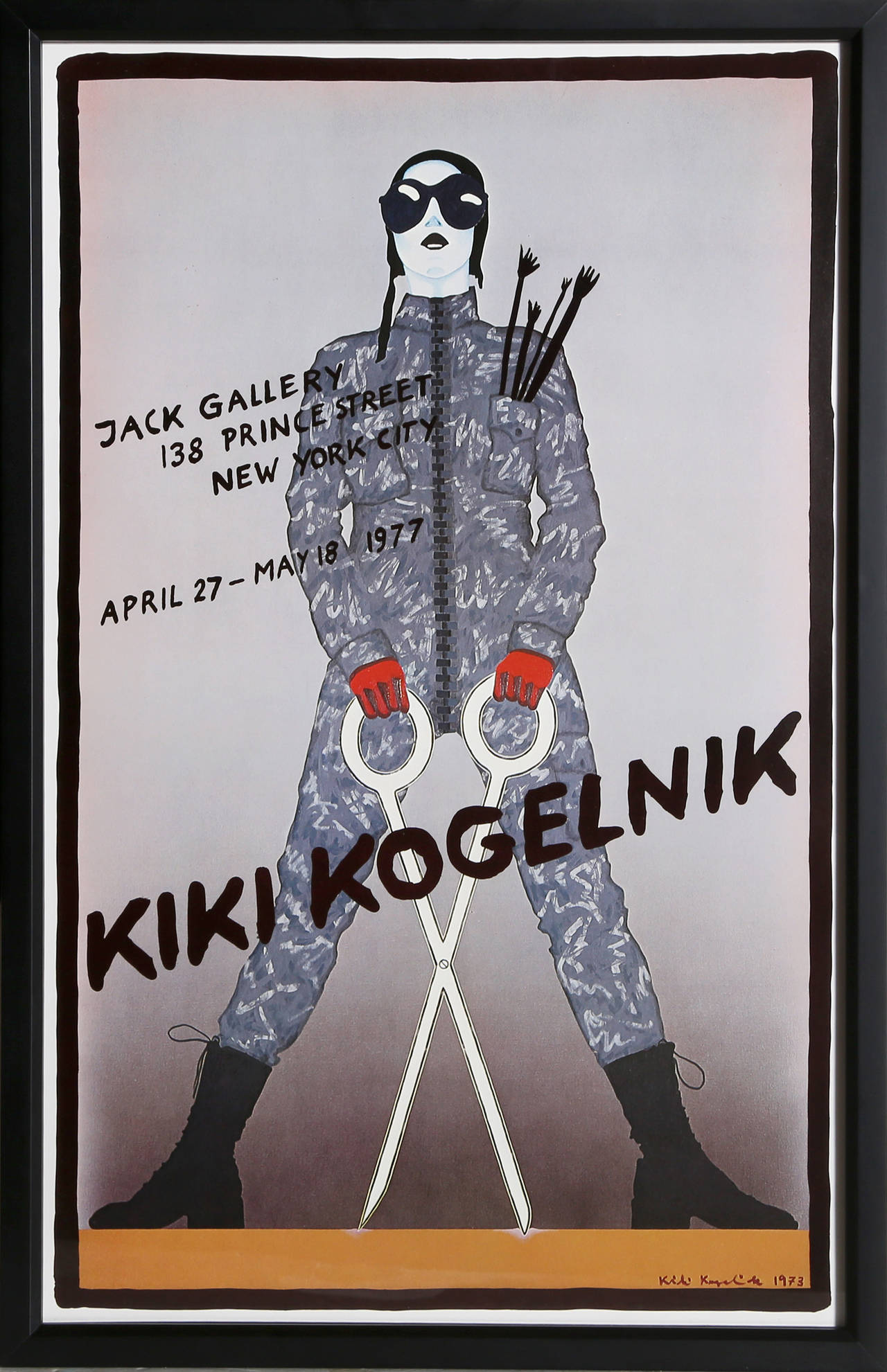 Kiki Kogelnik Figurative Print - Jack Gallery