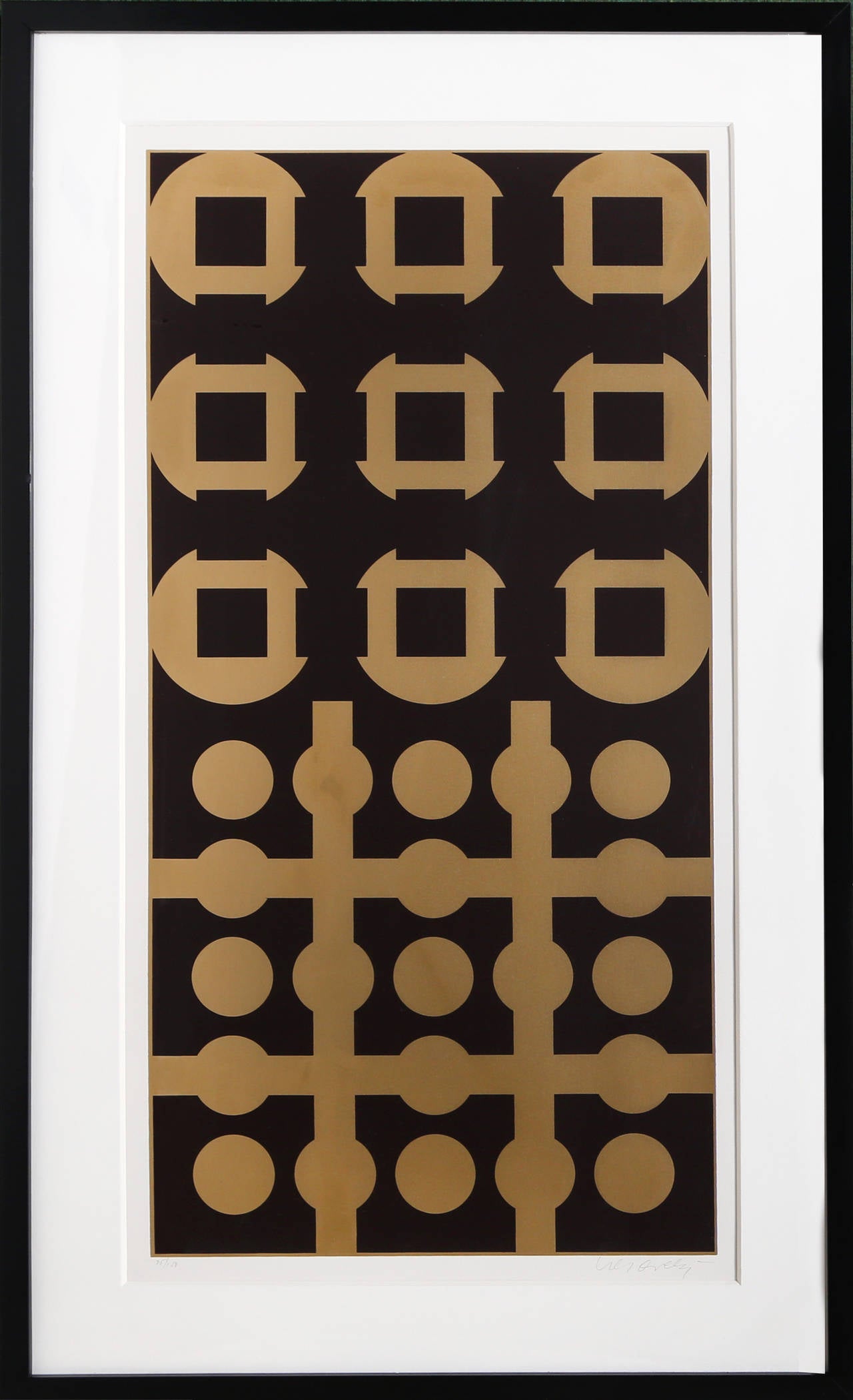 Victor Vasarely Abstract Print - Procion from Constellations