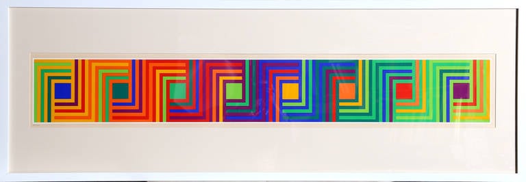 Francisco Sobrino Abstract Print - Untitled (Squares)