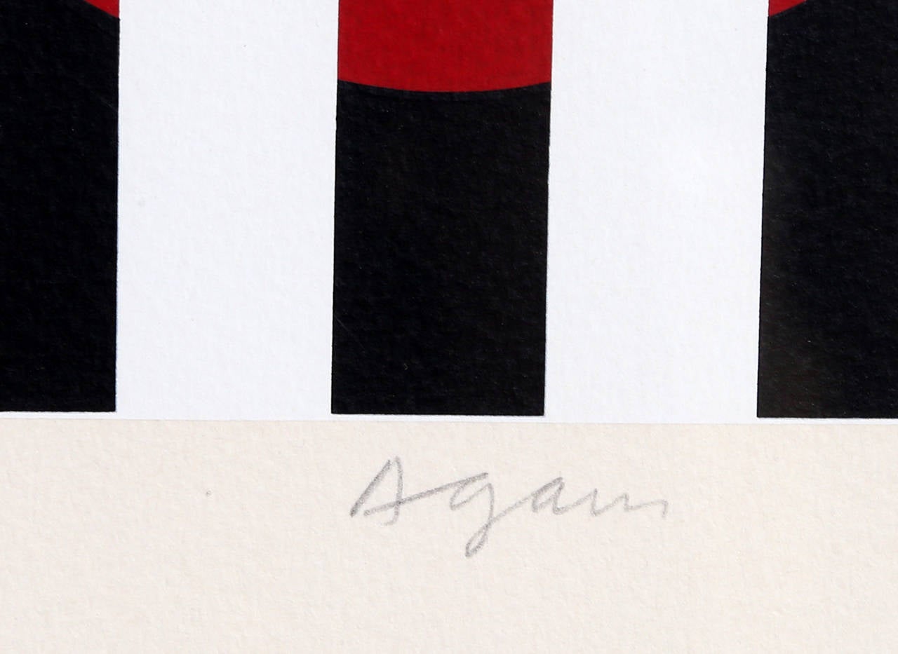 One and Another 5 - Print by Yaacov Agam