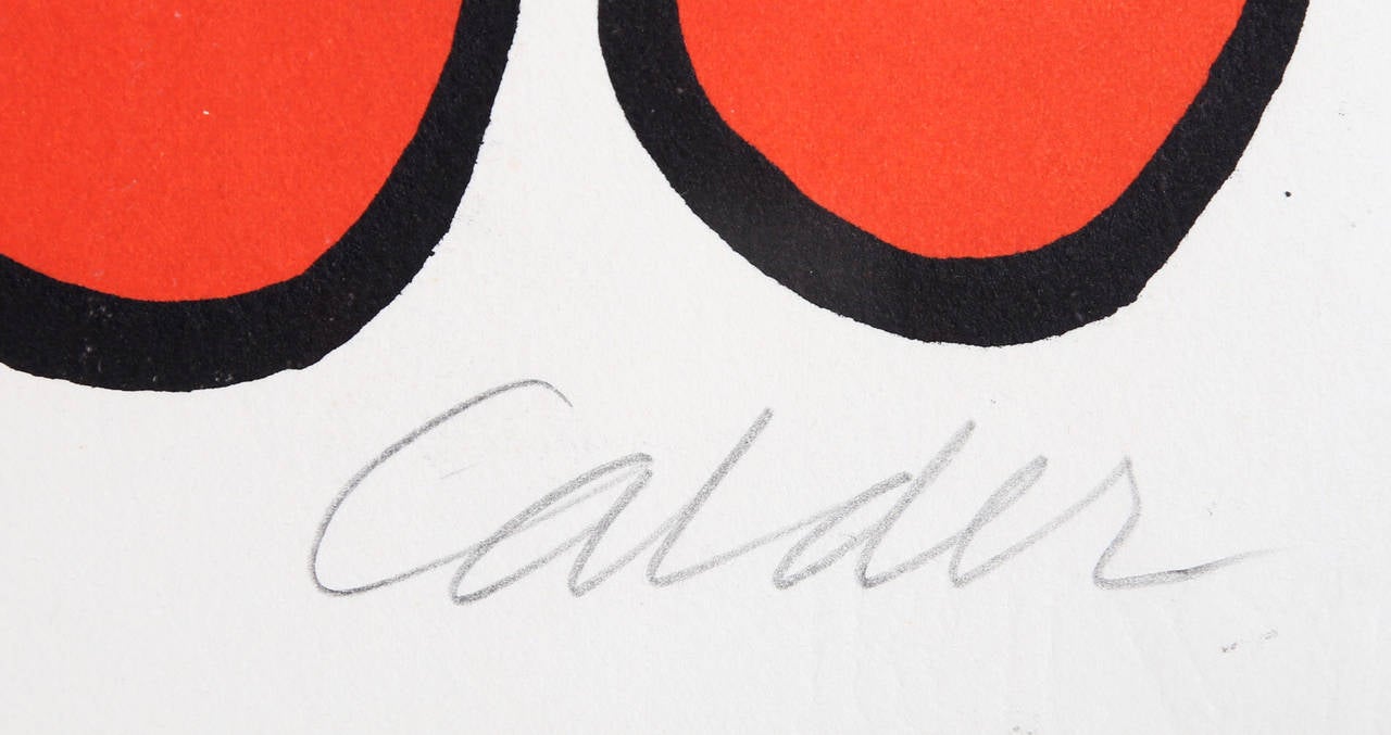 Alphabet et Saucisson - Print by Alexander Calder