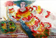 Woman with Butterfly 11