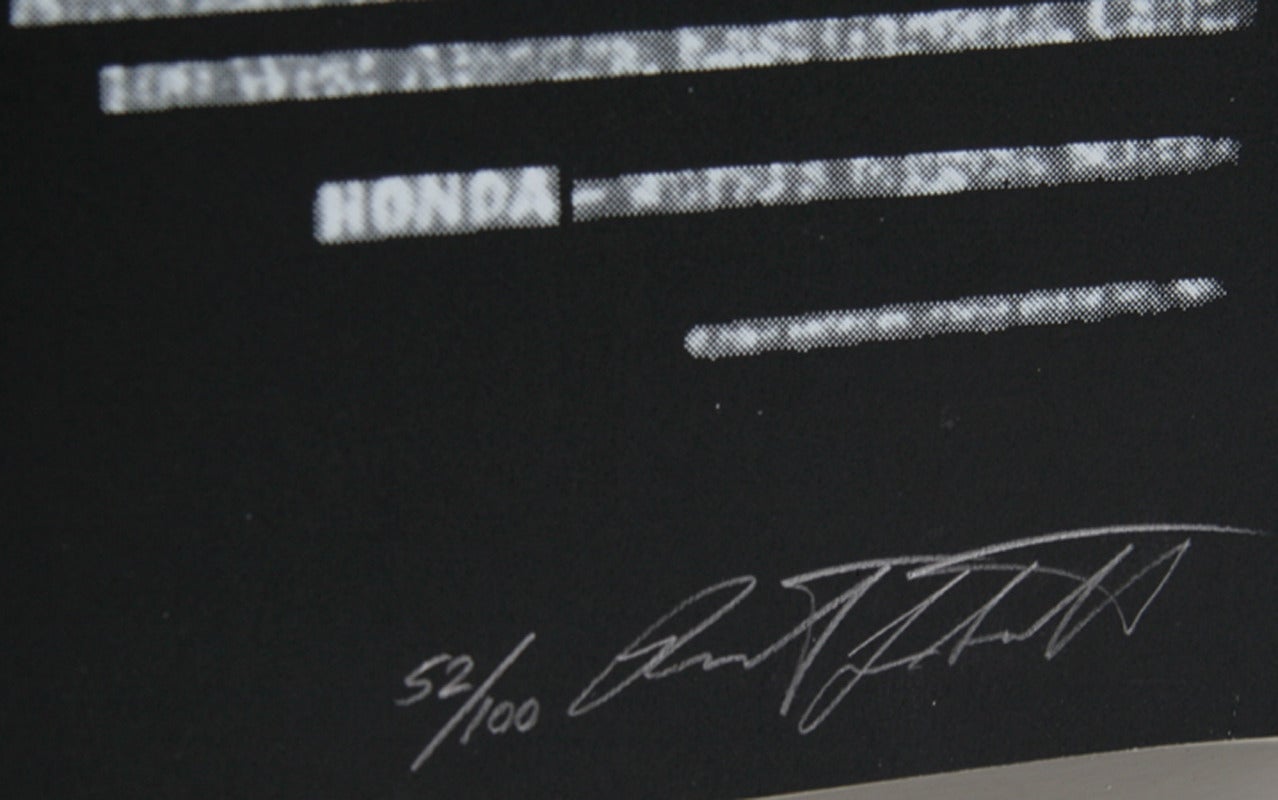 You Meet the Nicest People on a Honda from the Homage to Andy Warhol Portfolio