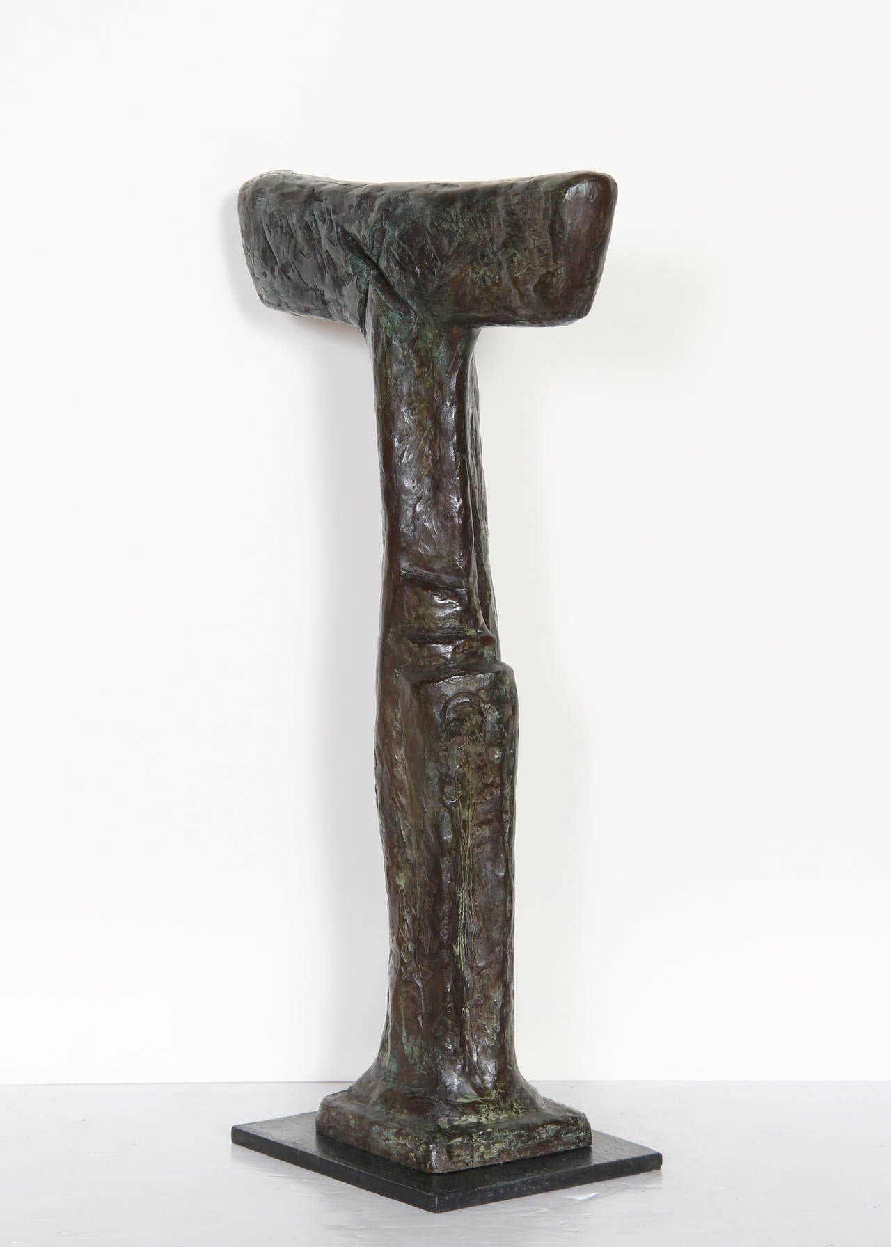 Vier Erdzeichen: Wingeo, Bronzeskulptur von Thom Cooney-Crawford im Angebot 3