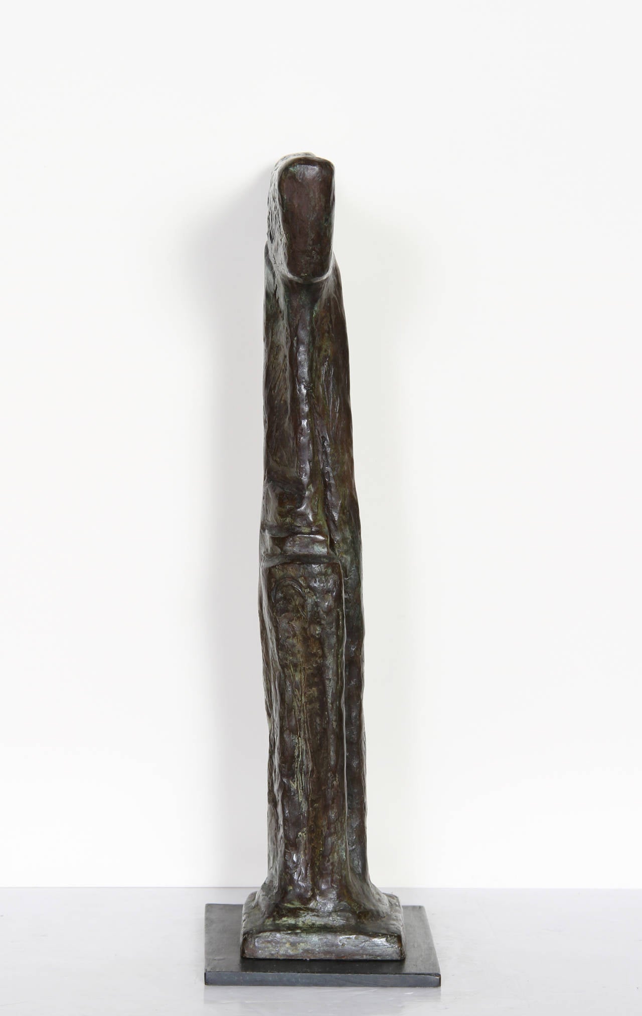 Vier Erdzeichen: Wingeo, Bronzeskulptur von Thom Cooney-Crawford im Angebot 2