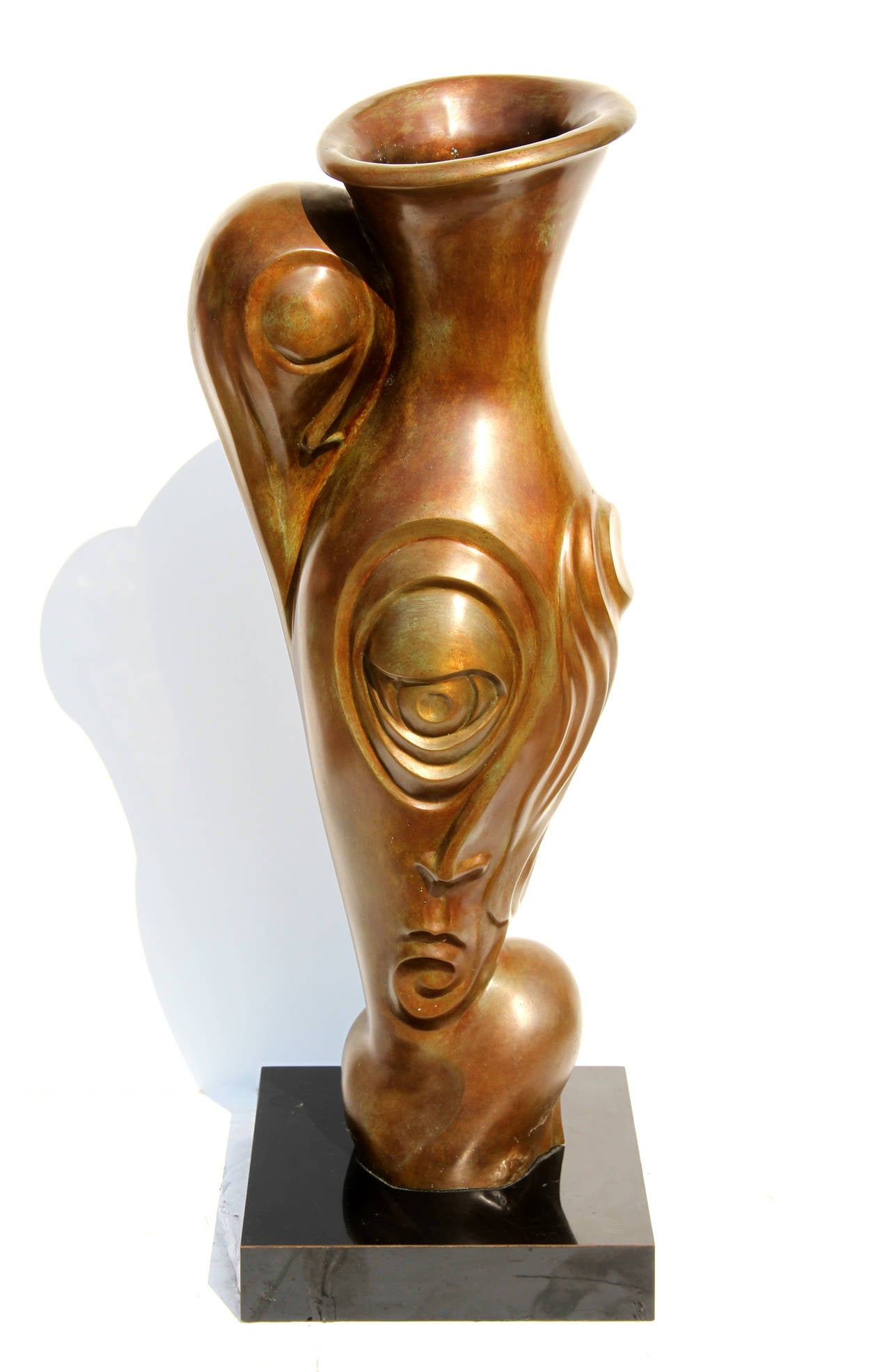 Unknown Figurative Sculpture - Profile Pitcher