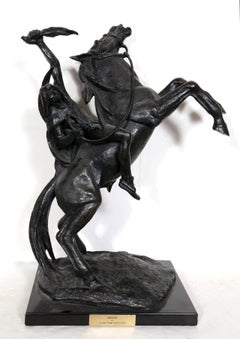 Retro Oohiye, Bronze Sculpture by Clemente Spampinato