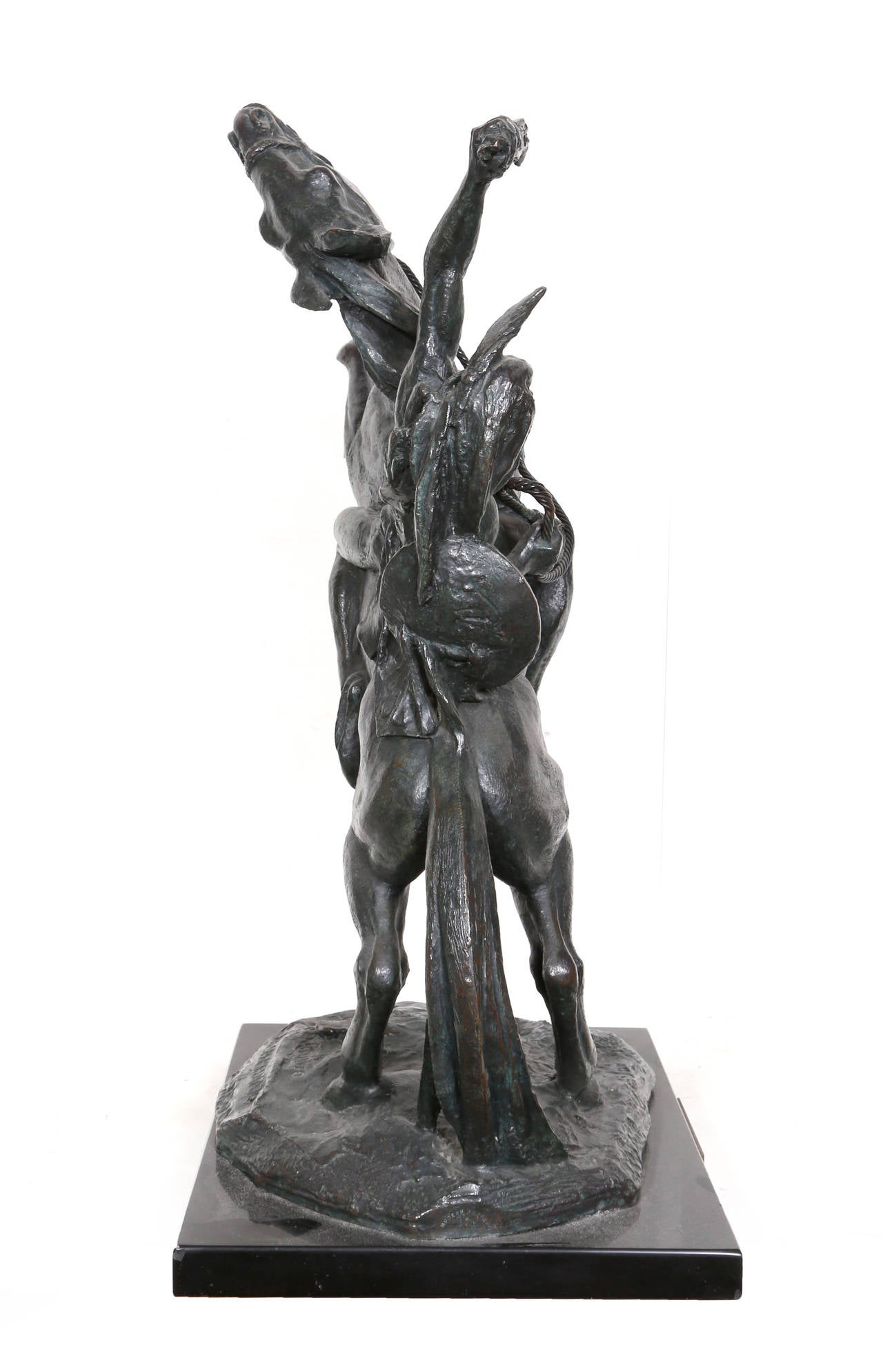 Oohiye, Bronzeskulptur von Clemente Spampinato im Angebot 1