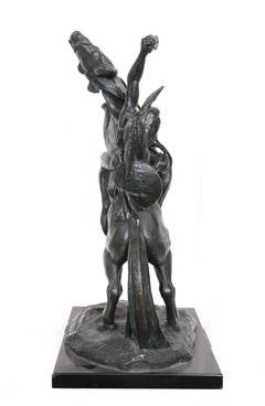 Oohiye, Bronze Sculpture by Clemente Spampinato
