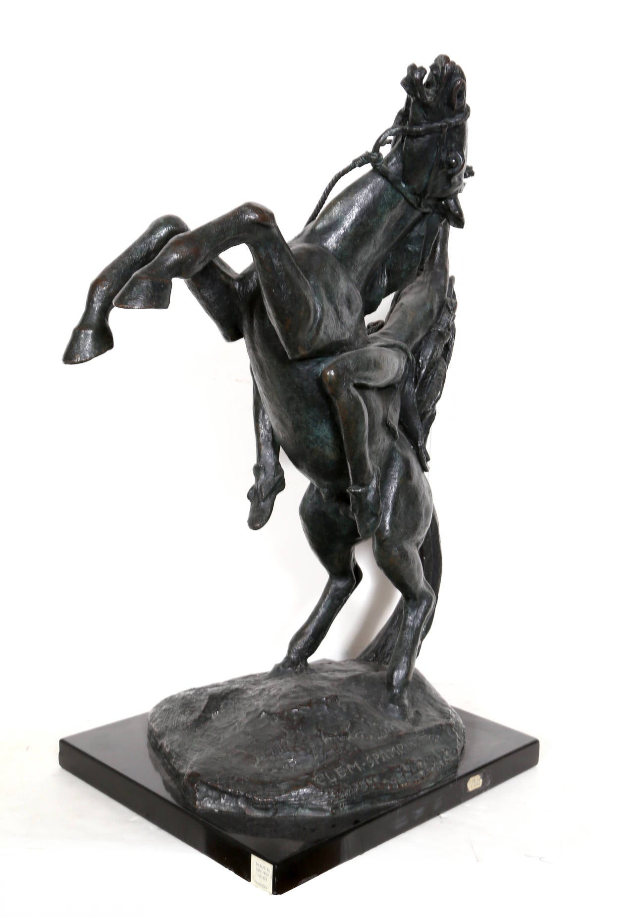 Oohiye, Bronzeskulptur von Clemente Spampinato im Angebot 6